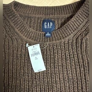 GAP Chocolate Brown Knit Pullover